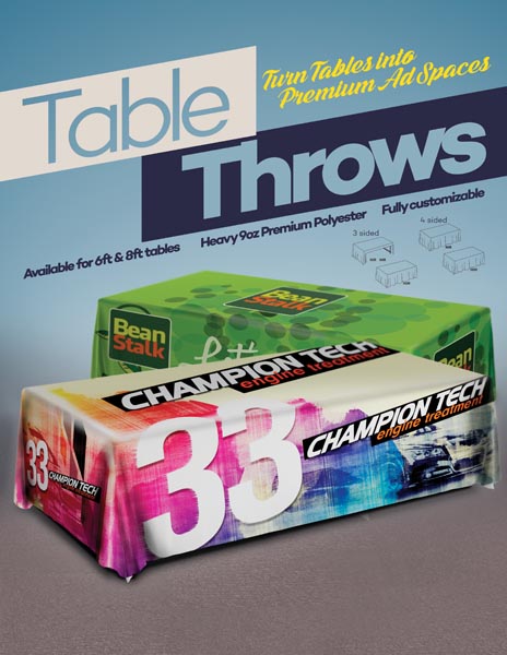 Table throws 01